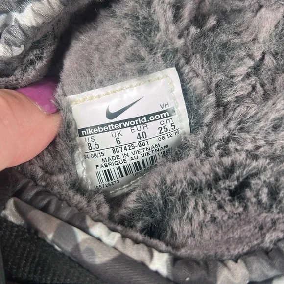 Nike Roshe One Hi Sneakerboots Camouflage Lined Cold Weather Sneakerboot 8 1/2 - Picture 9 of 15